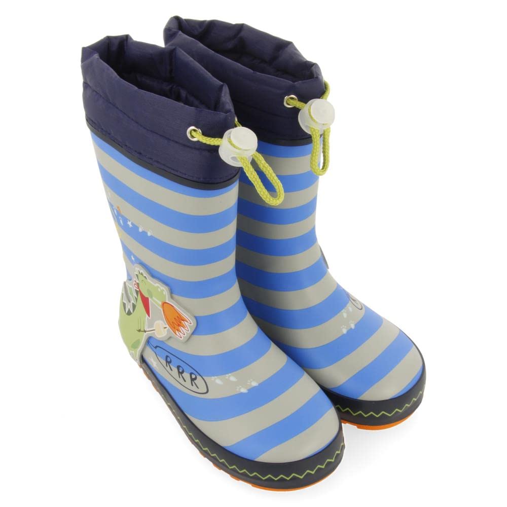 Botas de Agua Multicolor con Estampado de dragón para niña y niño hirm