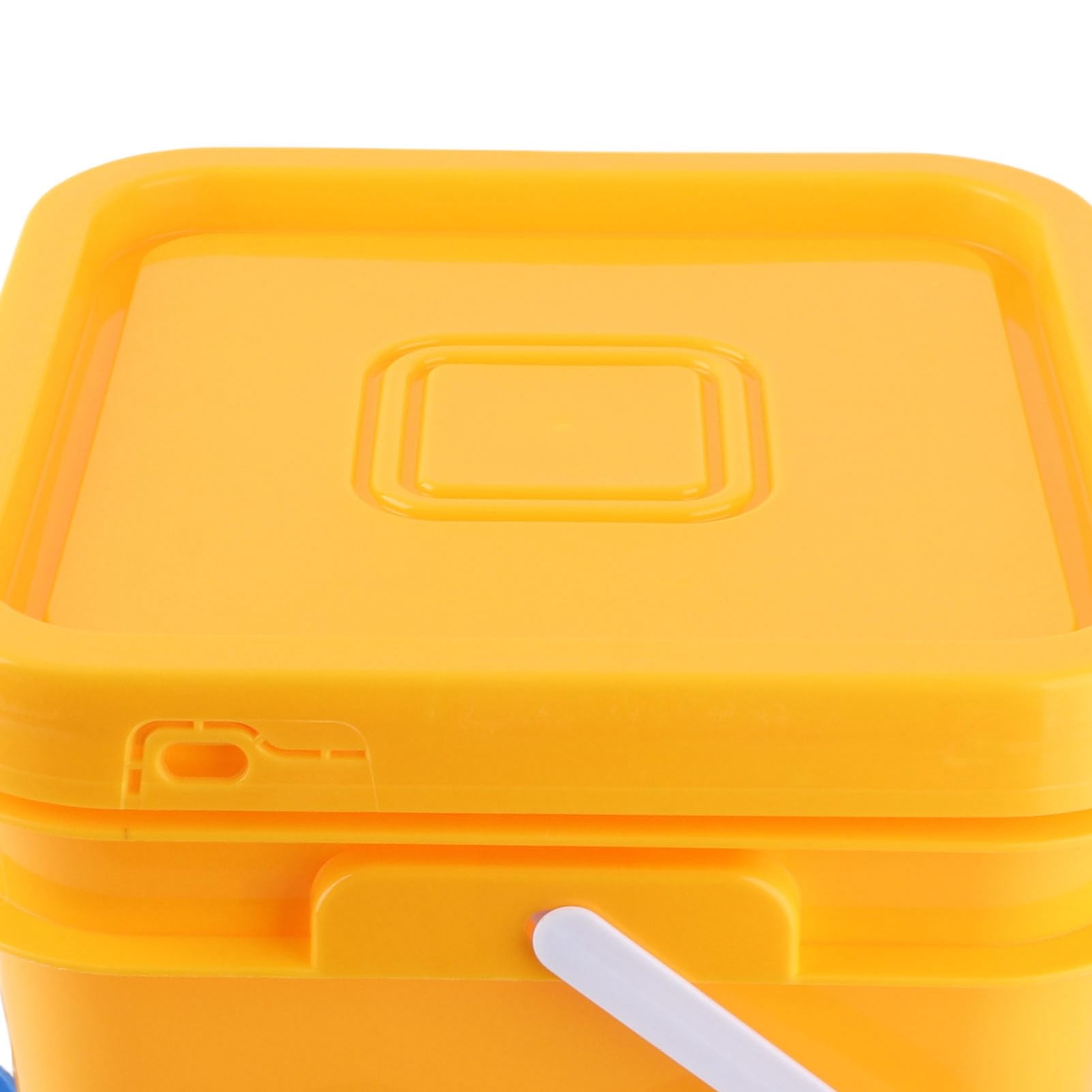 Generic Bebedero Automático para Pollos de Alta Capacidad con Cubo de Mano de 12 litros, de Riego por Gravedad para Codornices, Fácil Instalación, Plástico Duradero (Cubo + Tazón Azul Grande +