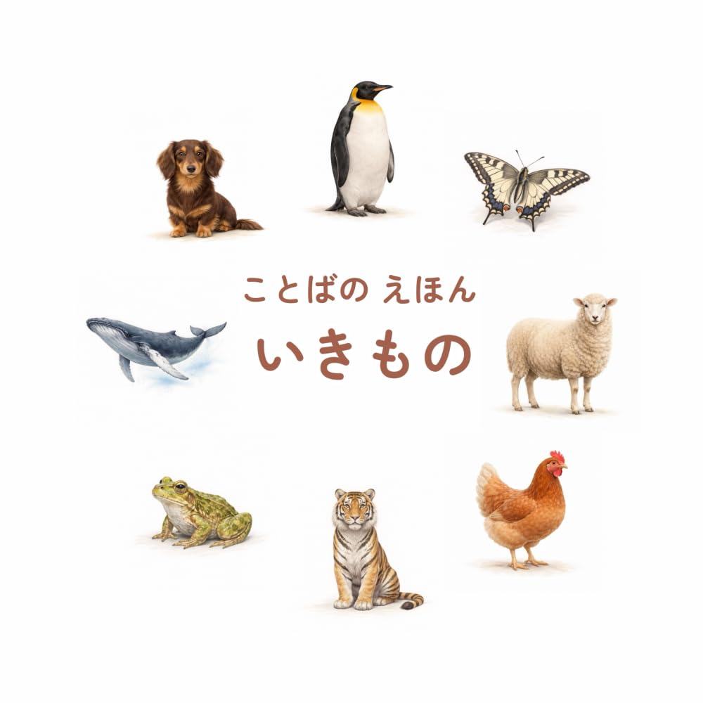 ことばの　えほん: いきもの