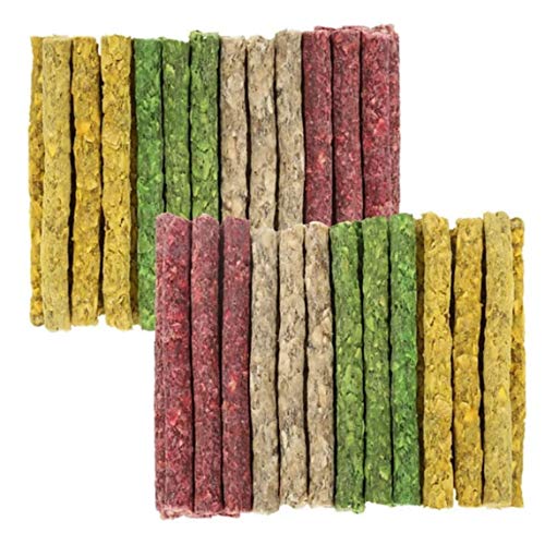 Image of Munchy Sticks Mix Flavours - Chicken, Mint, Mutton, and Natural, 950g | Assorted Premium Chew Treats for All Breeds | Delicious Variety Pack Enhances Dental Health, All Life Stages
