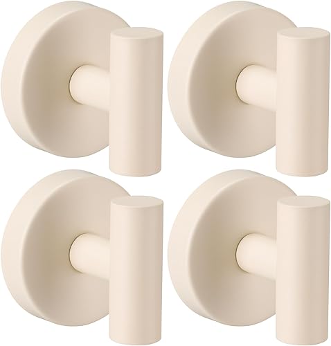 Miniatura 10 de Ganchos de ventosa para ducha - Ganchos reutilizables para baño para toallas, batas y esponjas - Montaje sin taladro en cocina, paredes, metal, Mate