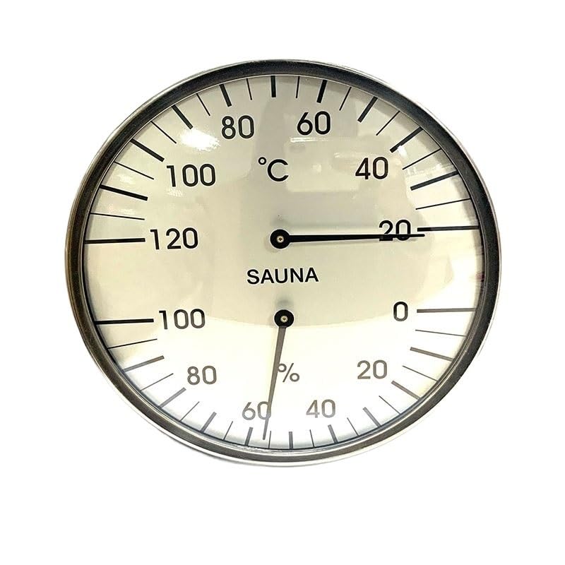 Sauna Thermometer Hygrometer Home Indoor Outdoor Measure The Temperature