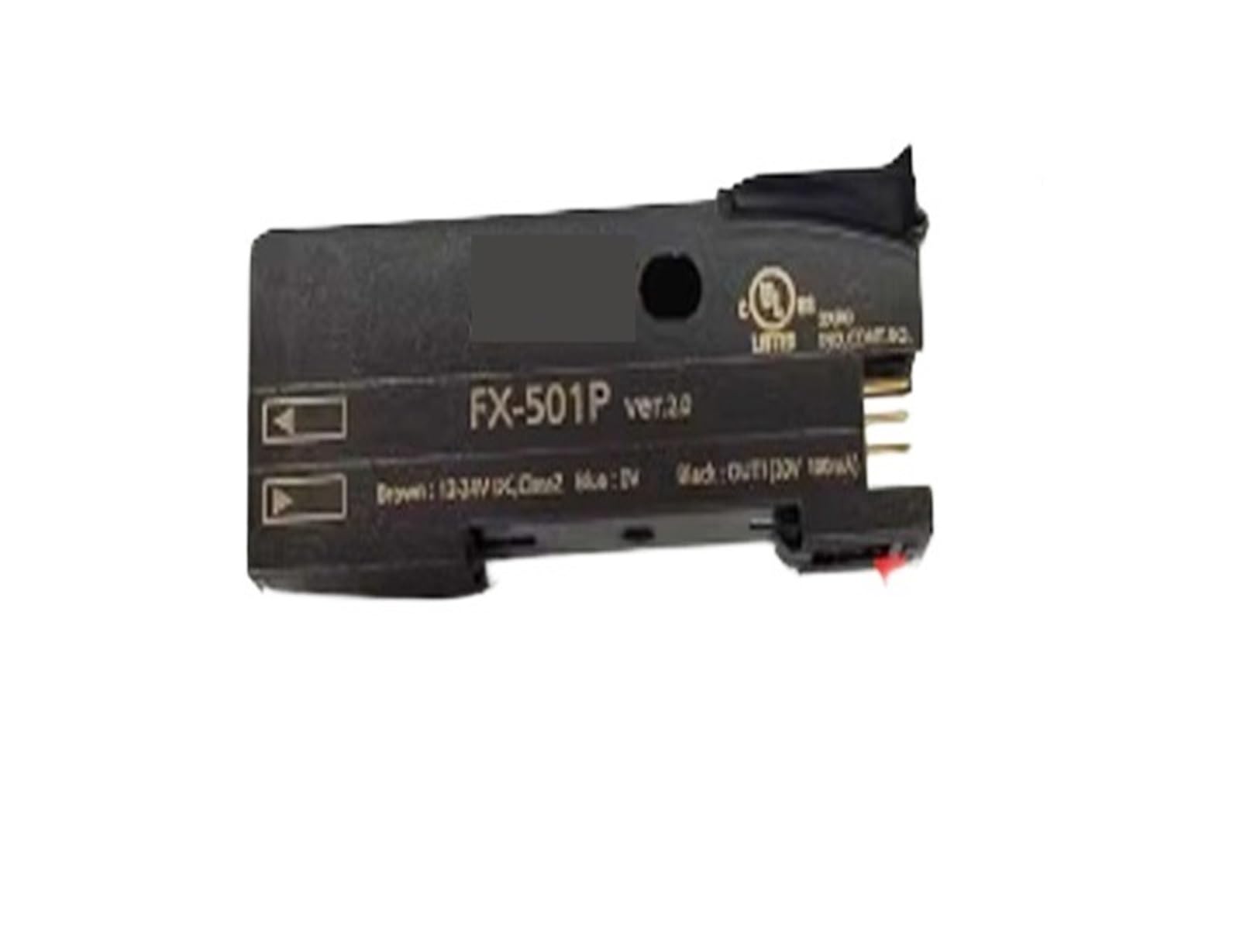 Capteur à fibre FX-501P anti-interférences pour un flux de production continu