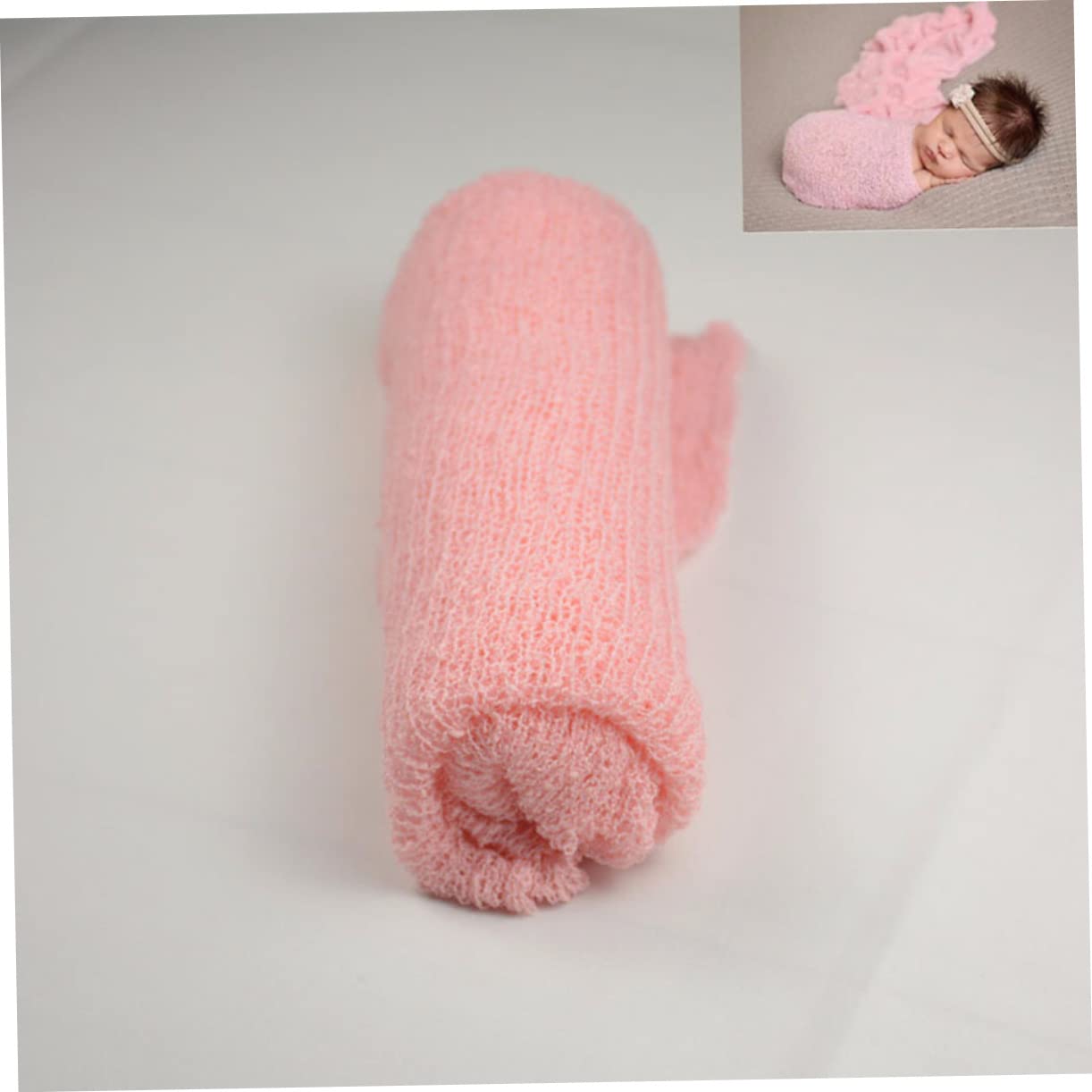 YARNOW 2 Set Coperta Appena Nata Involucro Fotografico Per Neonati Neonato Coperta Fotografica Infantile Fasciatura Del Coperta Avvolgente Panni Da Bagno Per 2 Pezzi*2