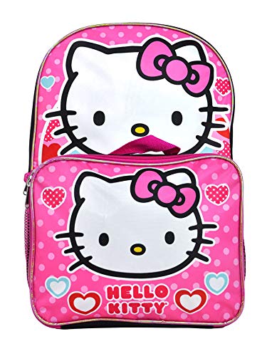 hello kitty backpack with lunch box