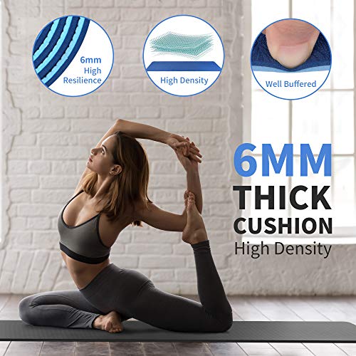 image for CAMBIVO Extra Wide Yoga Mat for Women and Men (72