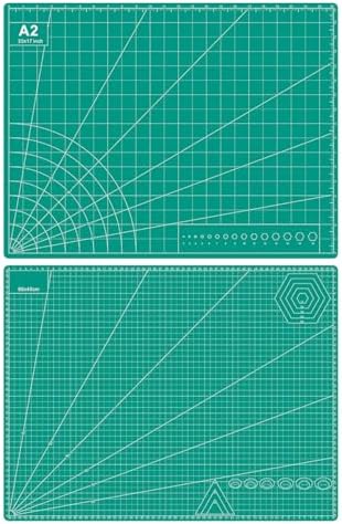 Self Healing Cutting Mat, 17" x 23", Double-Sided Rotary Cutting Mat for Sewing, Quilting, Scrapbooking, Fabric & Craft Cutting Board (A2), Green image 4