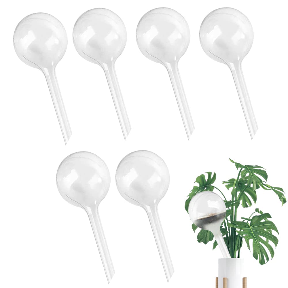 Aoreun Pflanzen Bewässerungskugeln 6 Stück - Automatische Bewässerung Für Topfpflanzen 26,5cm