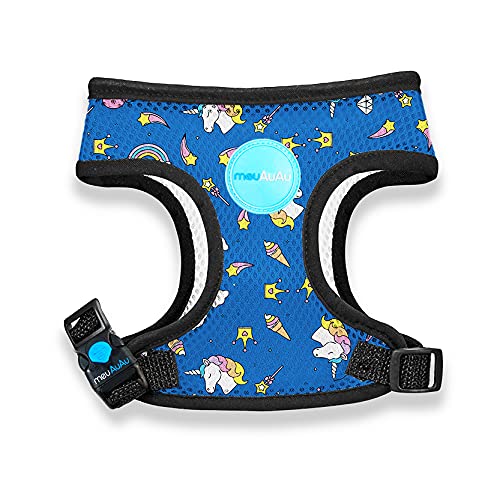 Peitoral Meuauau - Unicornio Azul - P