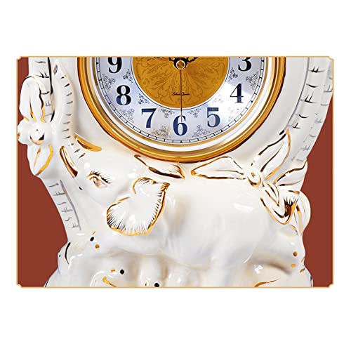 Reloj de escritorio sala de estar sin tic tac contra el estres acustico 3