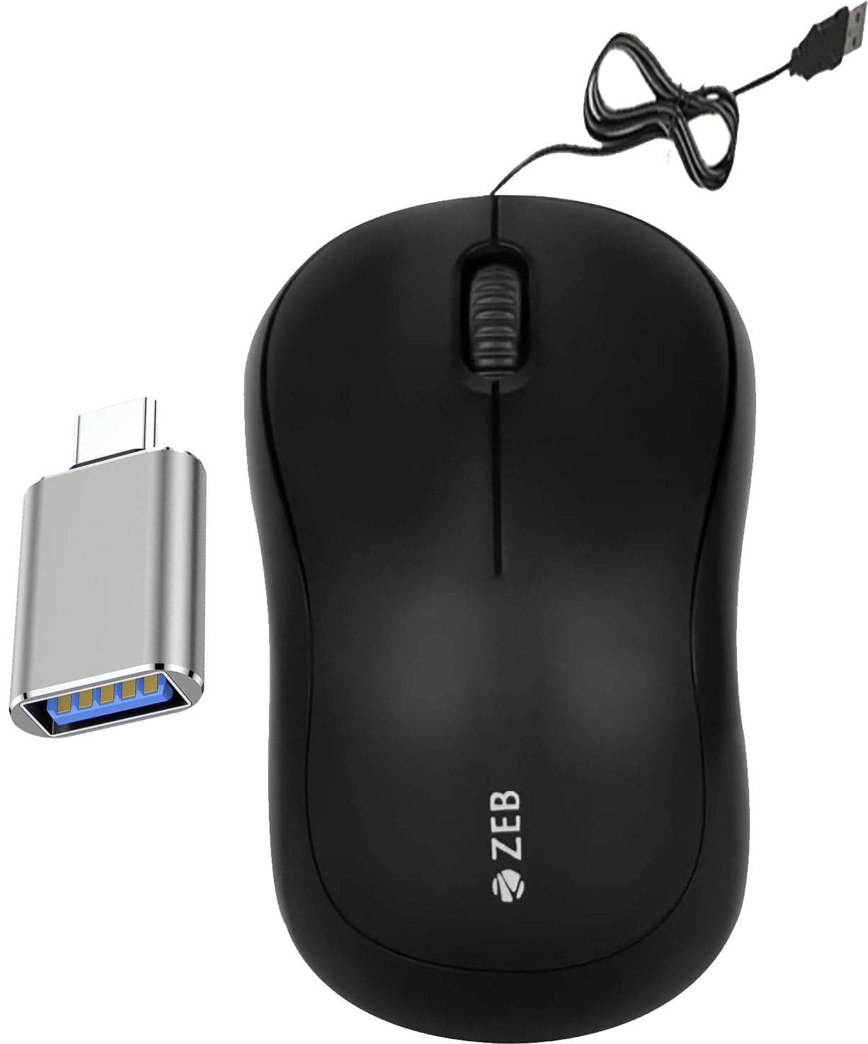 Zeb Wired Optical Mouse & C-OTG | Optical Mouse-image-29
