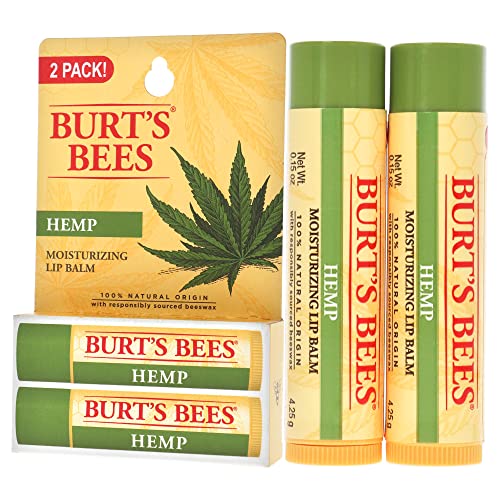 Burts Bees Hemp Moisturizing Lip Balm Unisex 2 Oz #TOP3
