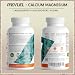 Calcium & Magnesium 180 Kapseln- hochdosiert mit 800 mg Calcium + 400 mg Magnesium pro Tag - hohe Bioverfügbarkeit durch natürliches Calcium aus Rotalgen und Magnesium-Citrat - laborgeprüft & vegan