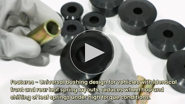 Amazon.com: 2.2109G Leaf Spring Bushings Kit For Jeep