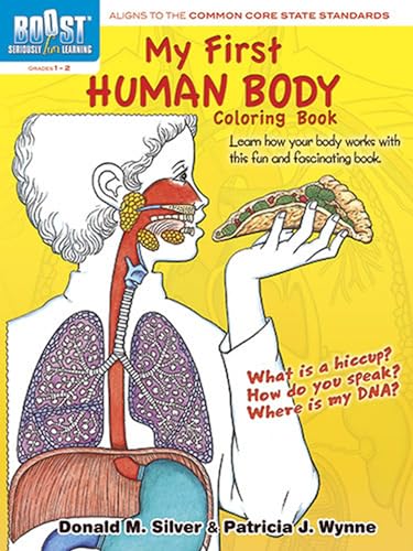 BOOST My First Human Body Coloring Book (Dover Science For Kids Coloring Books)