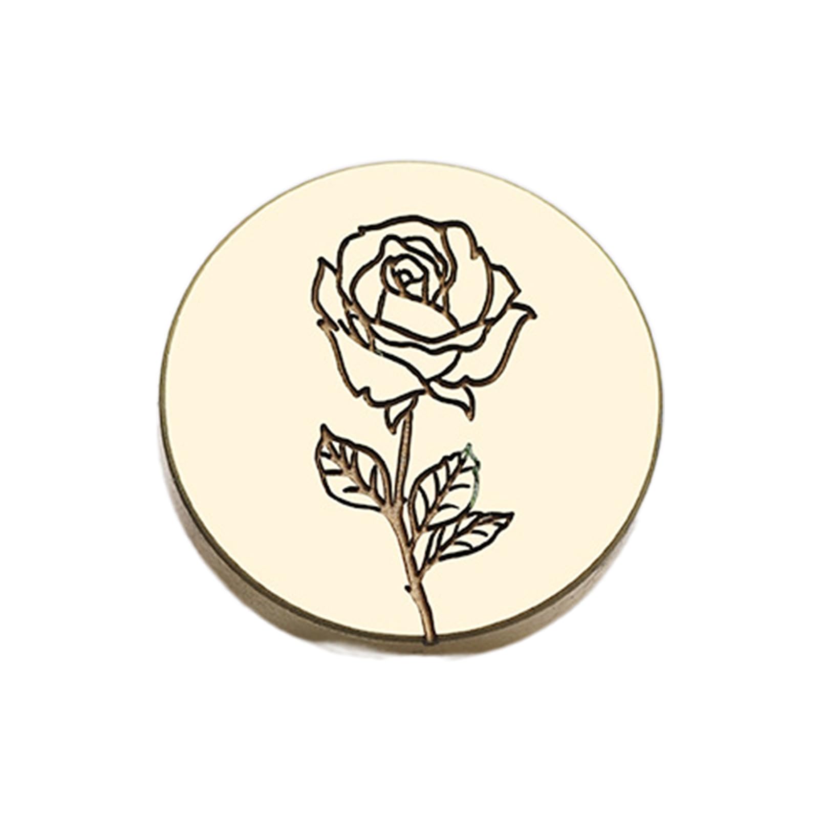 Yrohgkpn I Embossed Sealing Stamp, Scrapbooking Stamp Head For Wedding Nvitations, Wine Bottle, Gift Package Embellishments Decoration