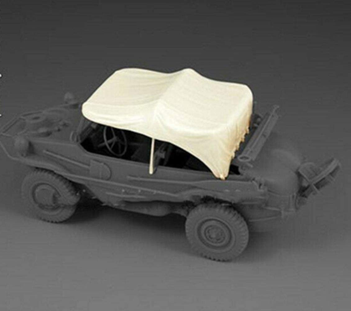 Bâche ancienne miniature 1/35 en résine pour corriger un diorama vide