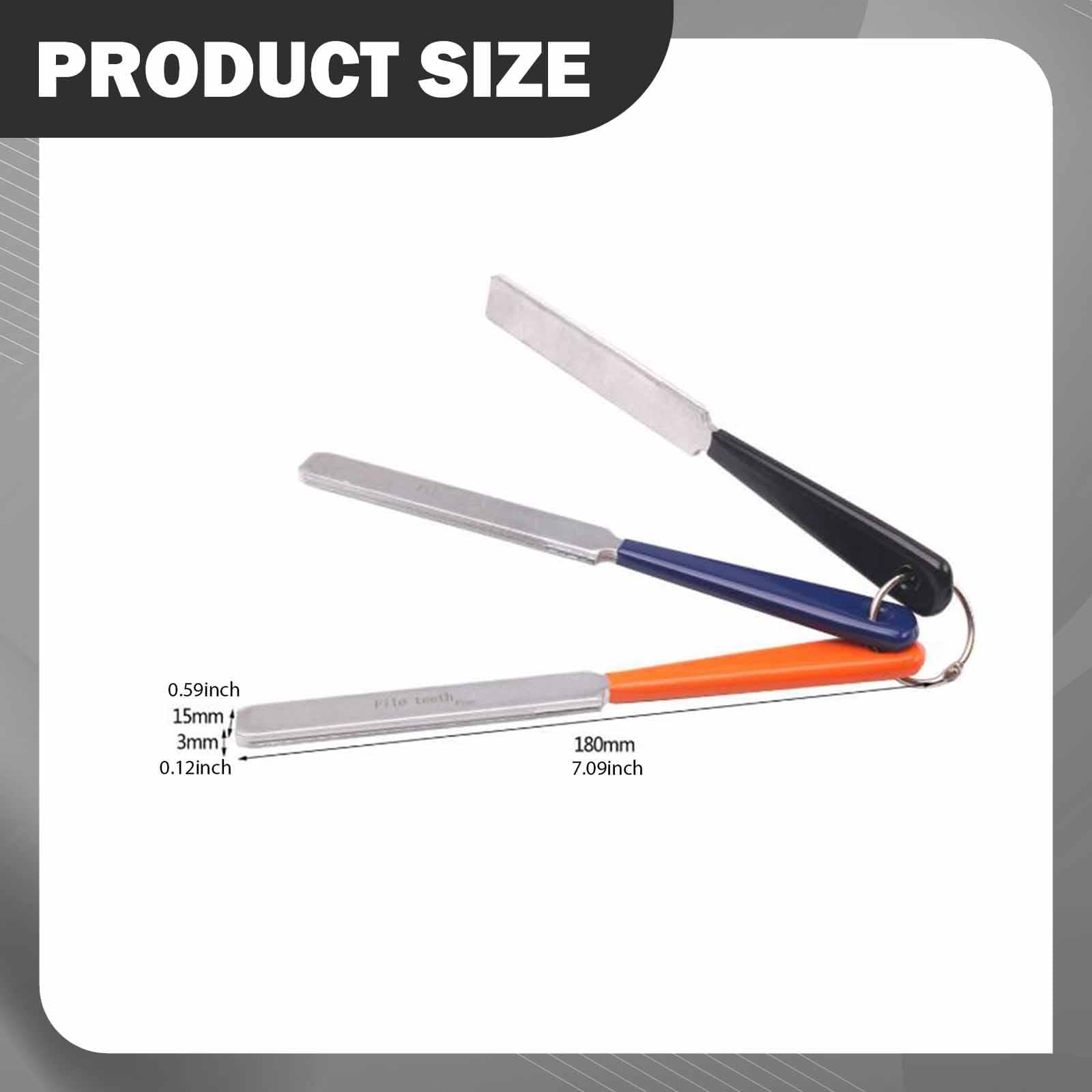 Set di 3 lime per capotasti per chitarra elettrica, strumento per tasti per chitarra, accessori per strumenti musicali, lime per scanalature dei
