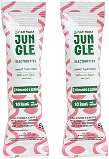 Kit 2X: Repositor Eletrolítico Electrolytes Morango e Limão Jungle 5g