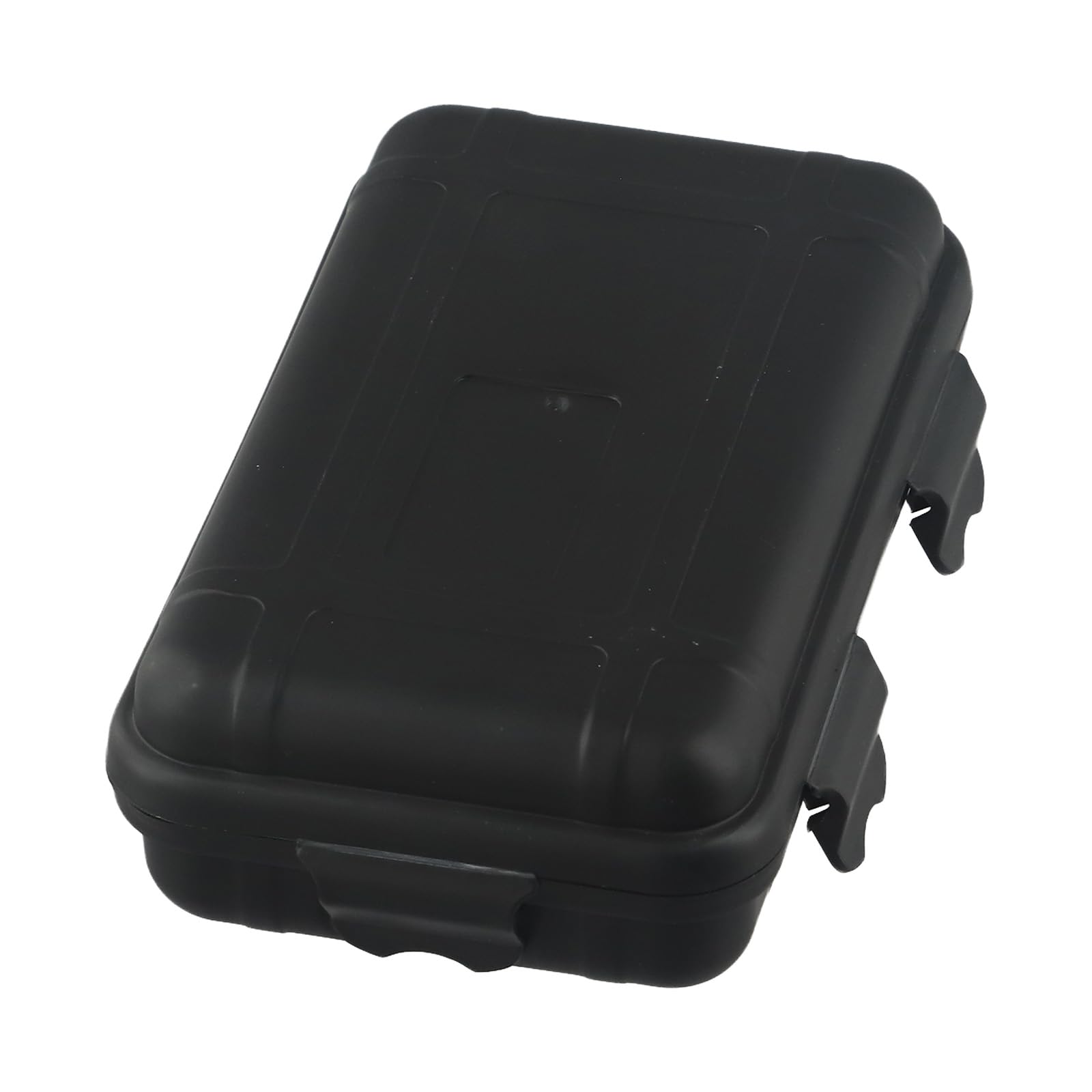 ZYWUOY Rugged Waterproof Storage Box for Camping and Water Sports, Keep Your Gear Dry (Mud Color (Black (L))