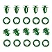Lot de 50 clips de fixation pour panneau de porte intérieure en plastique vert A0009912771 compatible avec Sprinter Vito Viano W639 0009912771