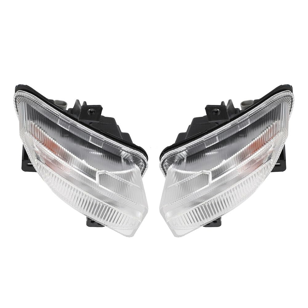 Cache Clignotant Droit Pour Jeep Renegade 2015-2022 - Coque De Phare De Rétroviseur, Référence 68348179AA, Noir Transparent