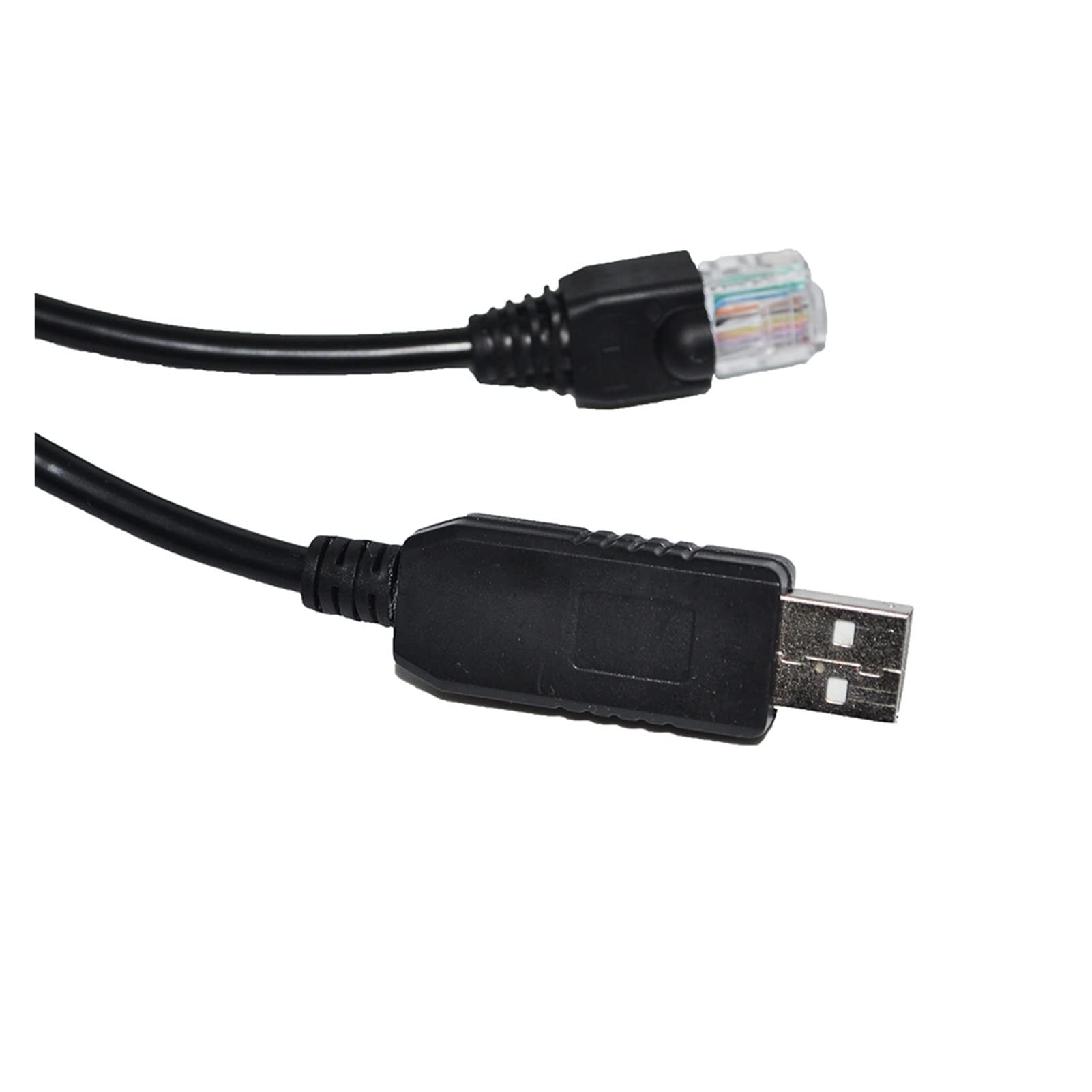 Cable Adaptador de Consola USB 2.0 a RS232 RJ45 CAT5 Compatible con H3C HP ARBA Juniper RUIJIE 3COM, enrutador, conmutador, cortafuegos(5M)