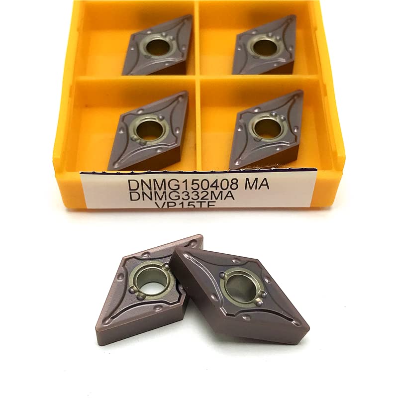 10 piezas DNMG150404 DNMG150408 punta carburo para torno miniatura 4