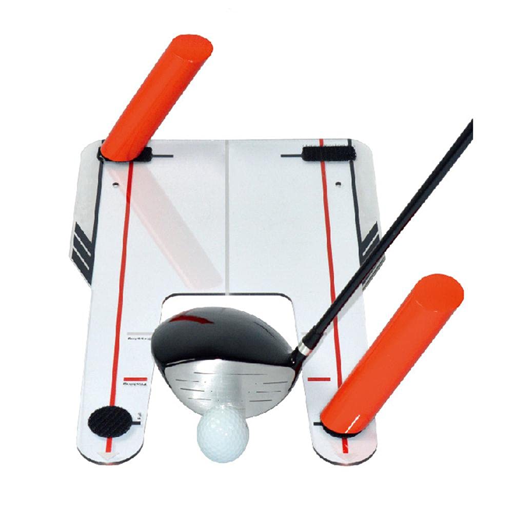 DYTWXG Golf-Putting-Ausrichtungsspiegel Trainingshilfe Trainer Augenlinie Üben Sie Ihr Putting-Ausrichtungswerkzeug 45,7 * 30,5 cm