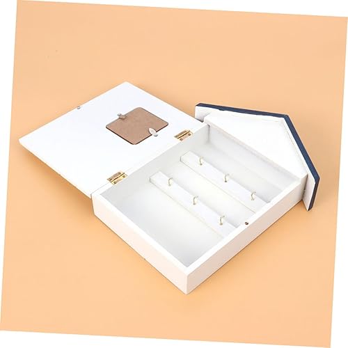 Miniatura 8 de Caja de almacenamiento para llaves de 2 piezas, decoración del hogar, decoración de casillero montado en la pared, llavero de casa, llavero de