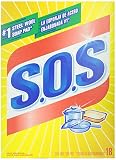 S.O.S Steel Wool Soap Pads, 18 ct