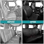 Custom Seat Covers for Jeep Wrangler 2013-2017, Black - Image 5