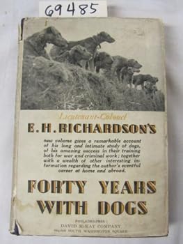 Hardcover Forty Years with Dogs Book