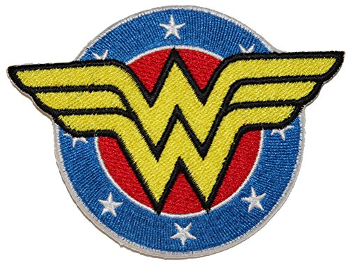 Application Wonder Woman Shield Patch,Yellow