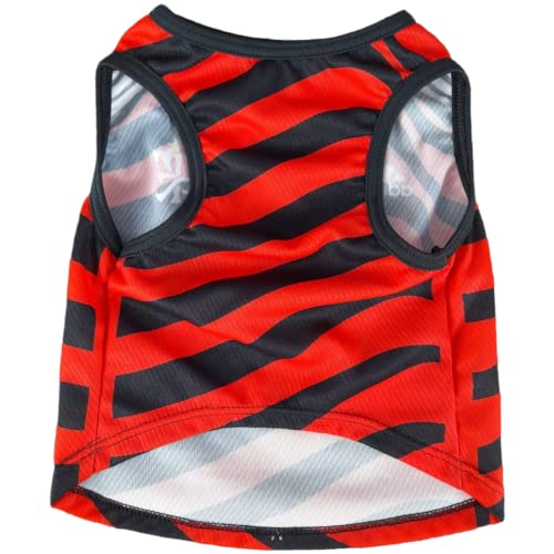 Camiseta Regata para Pet Personalizada do Flamengo 3 (Padrão, P)