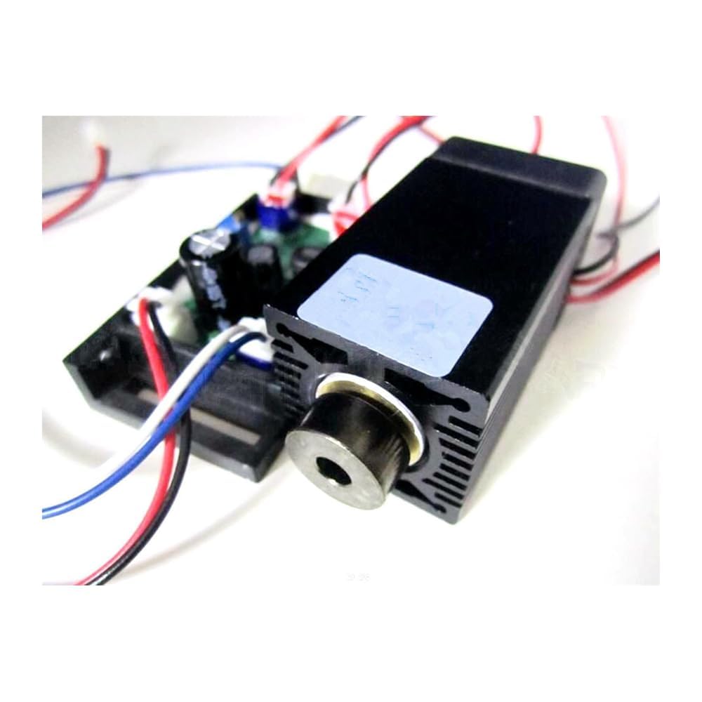 1000mW~1200mW 1W 450nm 445nm Blu Diodo Laser Dot Module w/Driver Out Incisione CNC/TTL