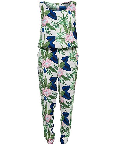 Only Onlnova AOP S/L Jumpsuit Wvn Tuta Intera