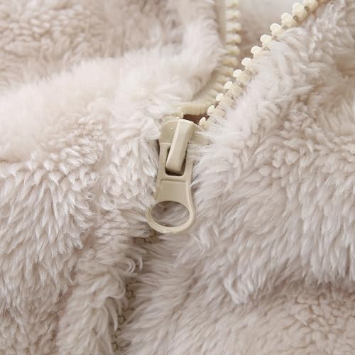 Baby Girls Boys Warm Adorable Hooded Zip Coat for Fall Spring Outerwear Kids Jacket Toddler Outwear Coat for 2-3T Kids