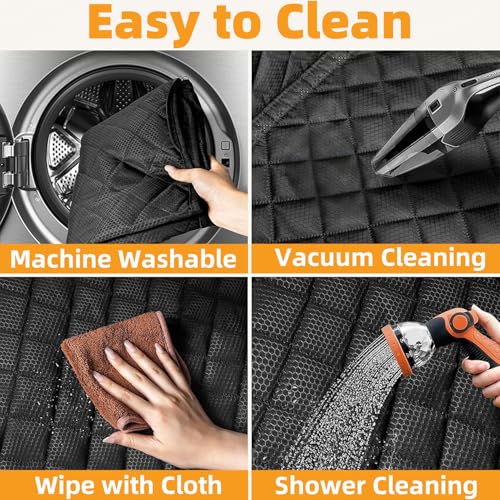 NYLSYT Dog Car Seat Cover for Back Seat Pet Cover for Dogs Waterproof Car Seat Protector Durable Nonslip Scratchproof Seat Covers for Cars SUV& Trucks NYLSYT Dog Car Seat Cover for Back Seat Pet Cover for Dogs Waterproof Car Seat Protector Durable Nonslip Scratchproof Seat Covers for Cars SUV& Trucks - Image 7