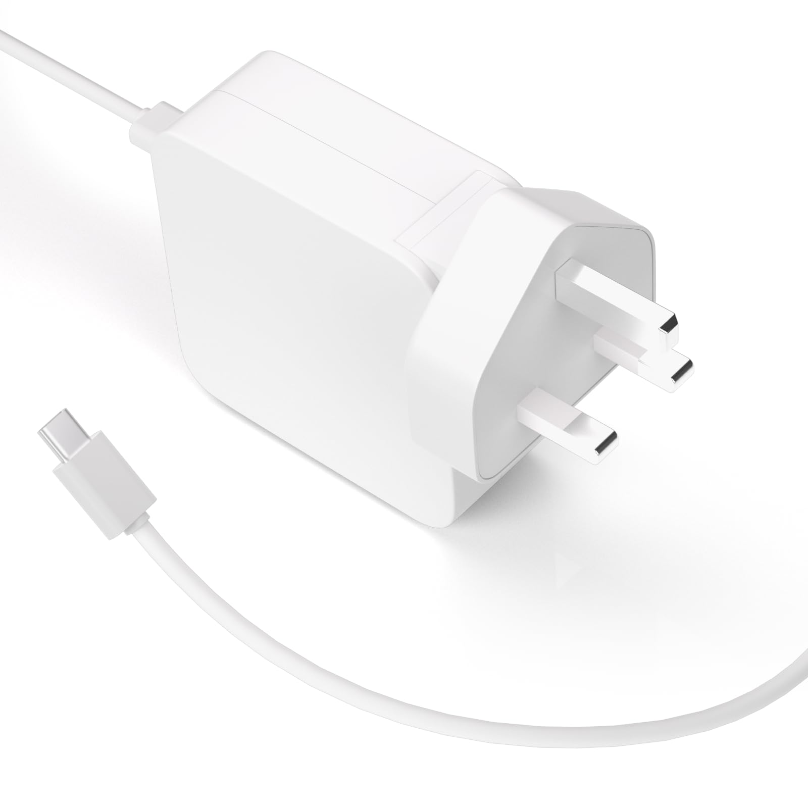 65W USB C Charger for Samsung Galaxy Book (White)