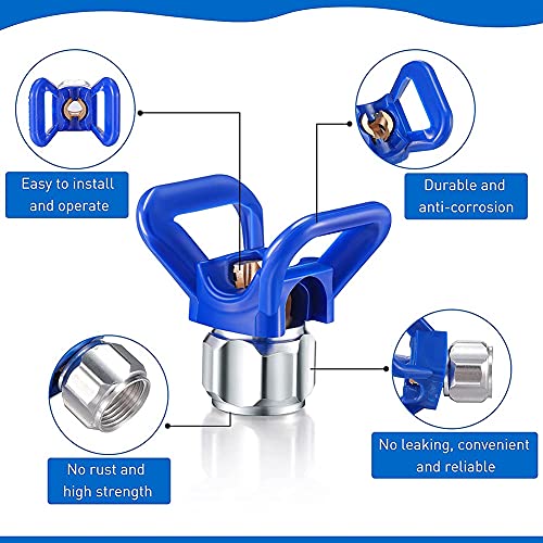 Melitt 3Pc 415/515 Tips Airless Verf er Tip Nozzle Vervanging voor Airless Verf Tip Nozzle - Image 4