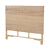 bali & pari Cantara Natural Rattan Standalone Headboard, Queen
