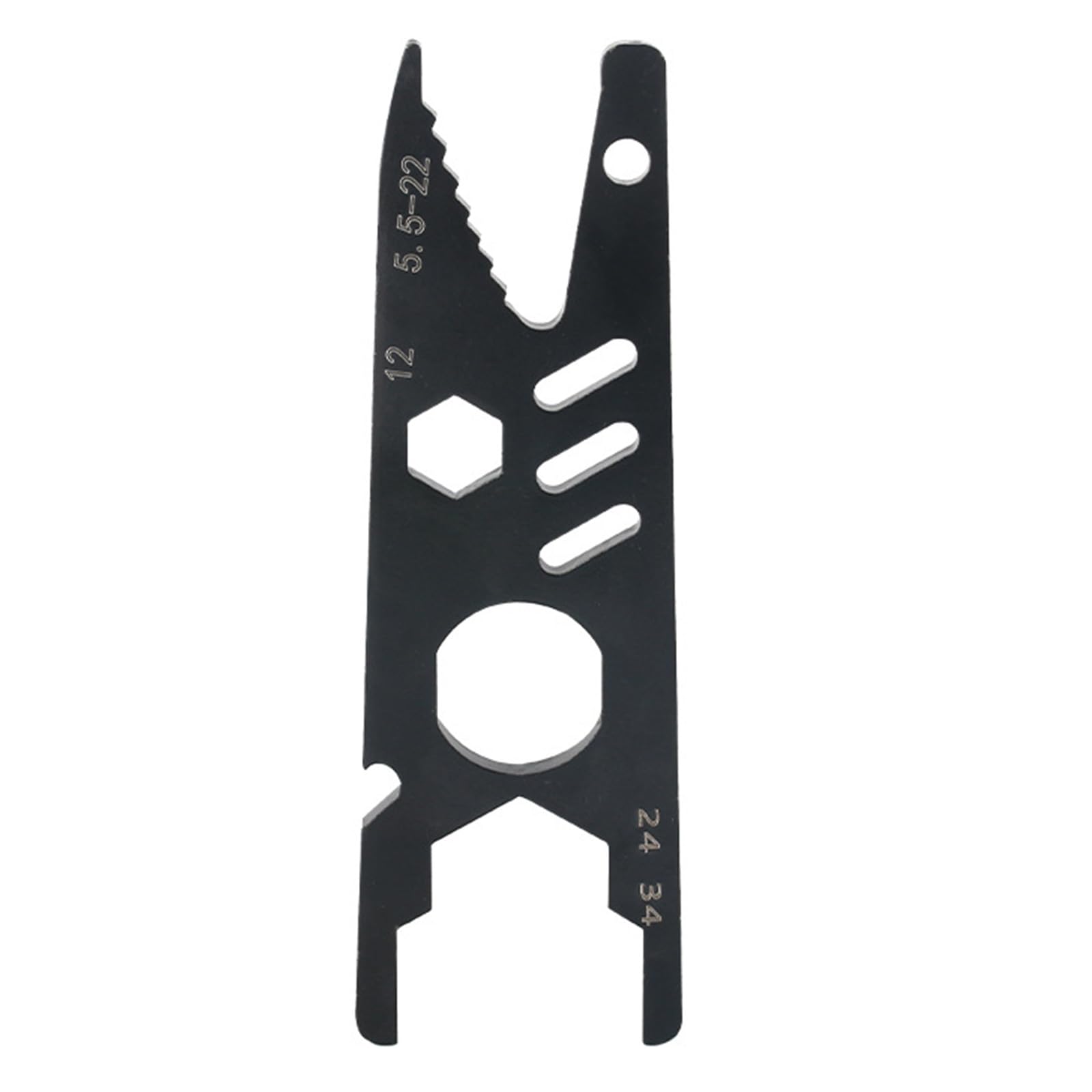 Nvoqilin Black Multifunction Double Head Wrench Spanner For Easy Removal And Installation For Home And Automotive Repairs Ergonomic Handle Spanner