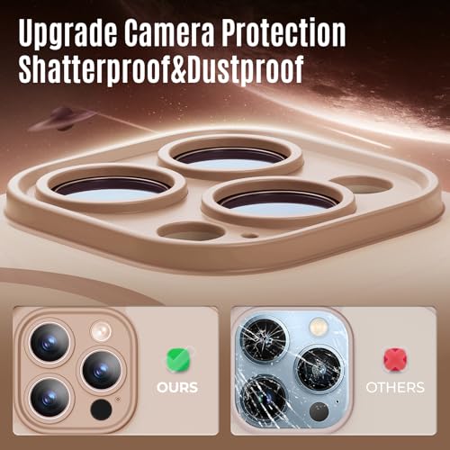 Image of Symcele Designed for iPhone 13 Pro Case, Light Brown