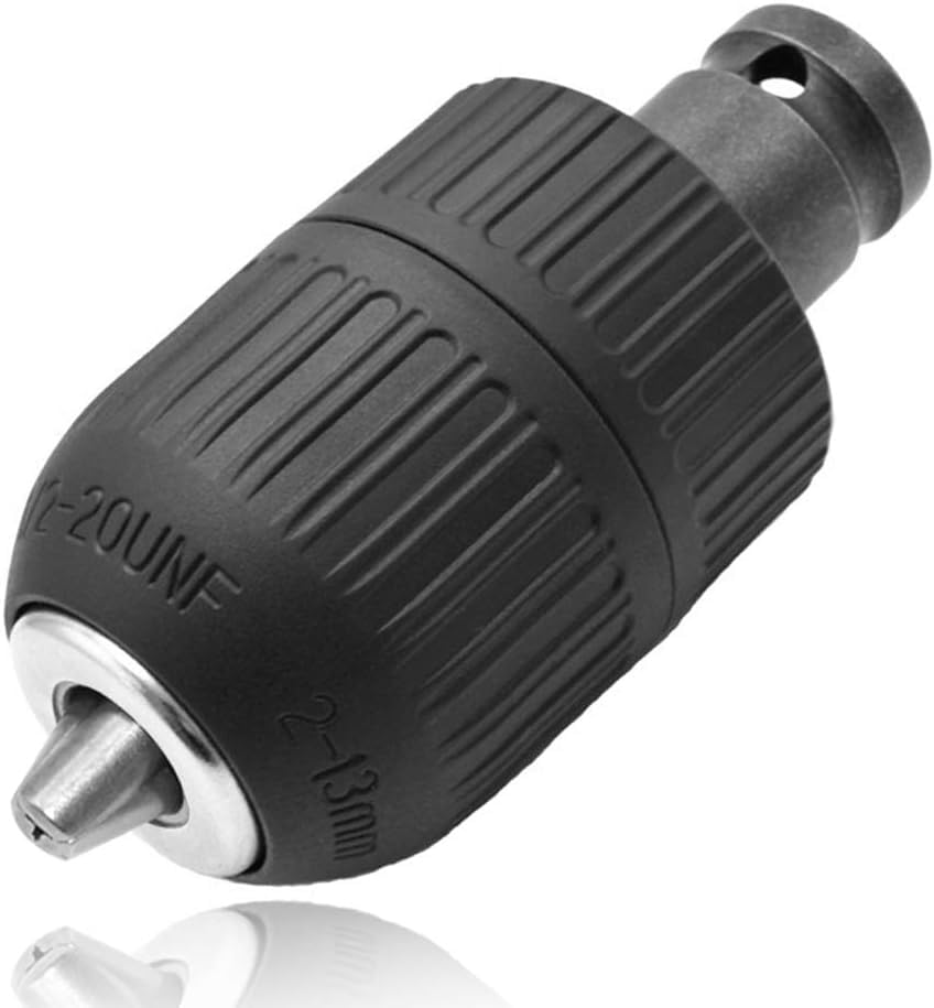 See full amazon price history chart for UPTODATETOOLS 2-13mm Capacity Keyless Drill Chuck Adapter, 1/2-20UN Mount Thread Impact Quick Change Conversion Tool for Air Impact Wrench UPTODATETOOLS 2-13mm Capacity Keyless Drill Chuck Adapter, 1/2-20UN Mount Thread Impact Quick Change Conversion Tool for Air Impact Wrench (B0D2N44WX7) Amazon Price History, Amazon Price Tracker
