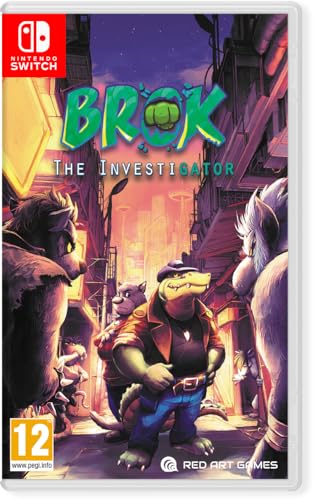 BROK The InvestiGator Switch juego de misterio detectivesco con puzles y peleas