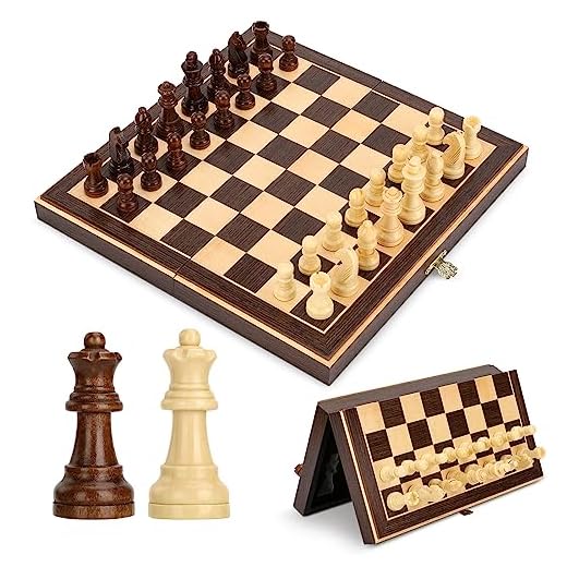 Explorando el Fascinante Mundo de los Juegos y Juegos de Mesa 1 Peradix Ajedrez Madera Magnetico con 2 Reinas Adicionales, Juego de Tablero Ajedrez Magnético Plegable Ajedrez Profesional para Niños y Adultos, Juegos Al Aire Libre o Regalos (30.2×30.2cm)