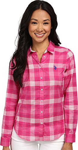 U.S. Polo Assn. Junior's Poplin Plaid Shirt