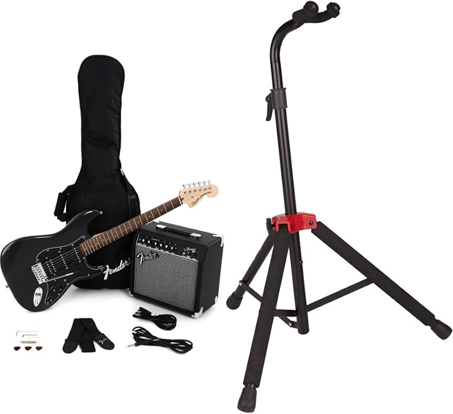 Amazon.com: Squier by Fender Affinity Series Stratocaster Pack