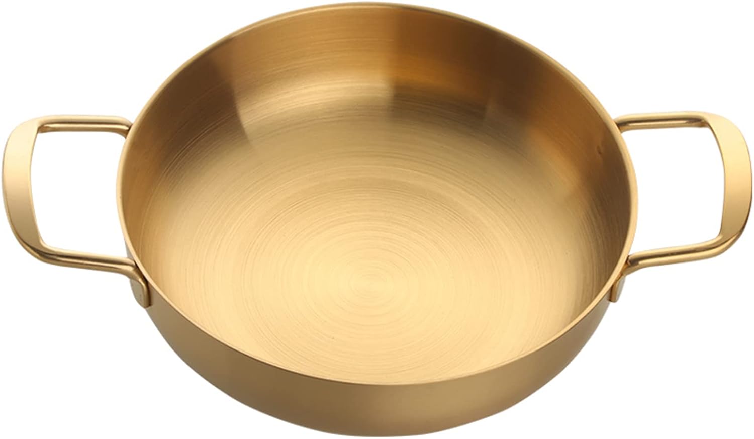 Stainless Steel Dinner Plates Set, 2 Pieces Rainbow Dessert Salad Plates Set Small Pot, Reusable Korean Ramen Bowl, 8.3 Inch Plate Kitchen Accessory For Camping, Home, Induction Cooker,Dishwasher Safe